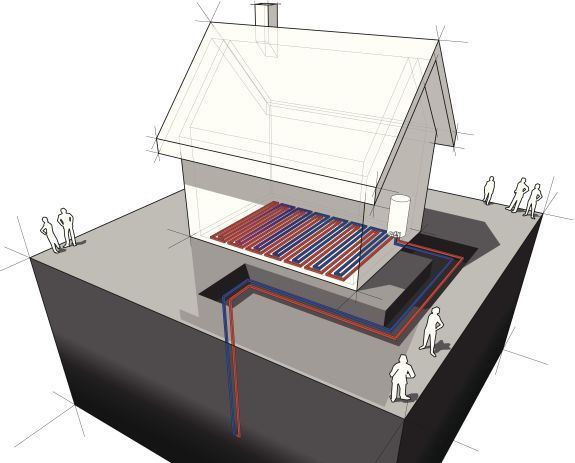 家用地源热泵系统