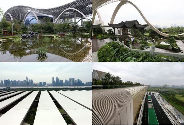 杭州国际博览中心 屋顶花园